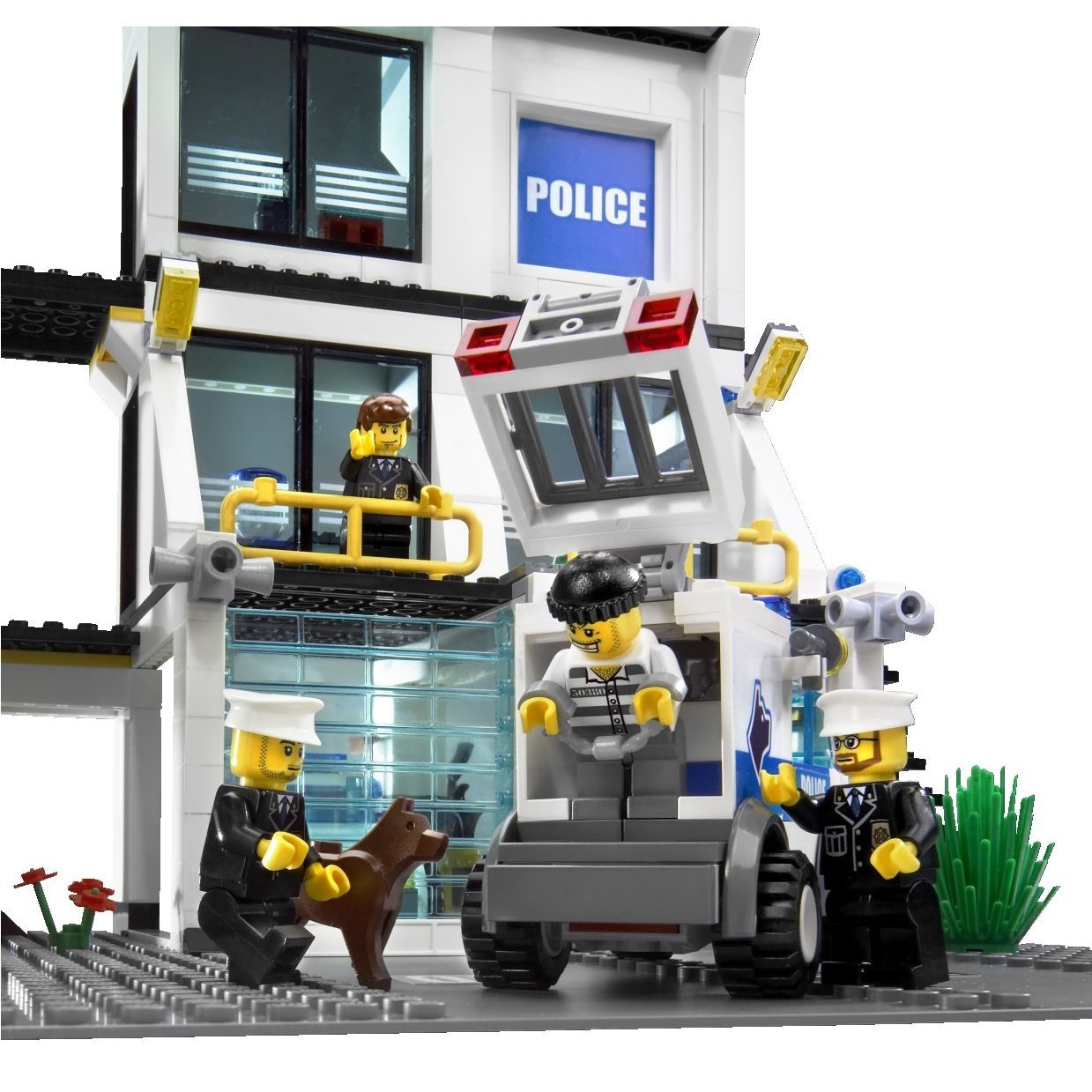 Конструктор Lego City 7744 полицейский участок, фото №4