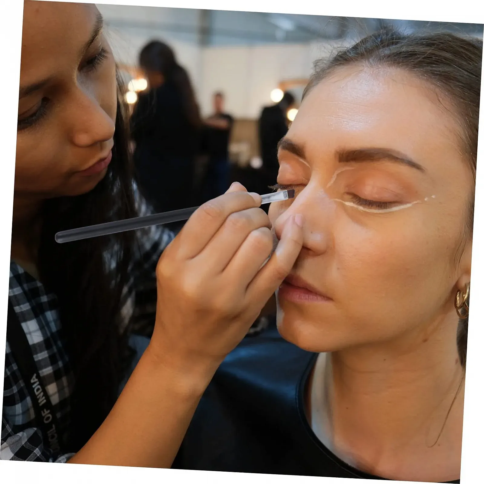 Пензлі для брів minkissy, 36 штук, аплікатори, фото №2