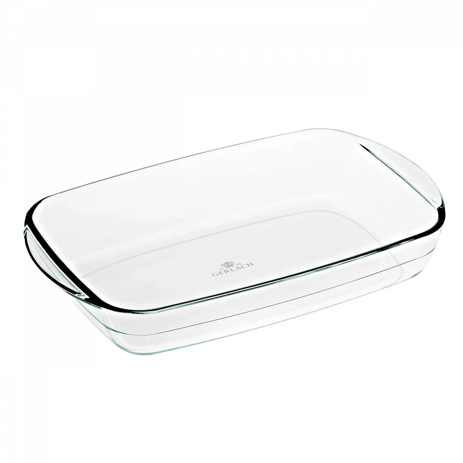 Форма для запекания Gerlach Flow 1760 прямоугольная из боросиликатного стекла 32.5 x 20 см 2 л, фото №1