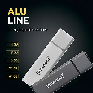 USB-флеш-накопичувач Intenso Alu Line 32 GB USB 2.0 Silver ціна на synthetic.ua - Фото 1 USB-флеш-накопичувач Intenso Alu Line 32 GB USB 2.0 Silver synthetic.ua - Фото 1