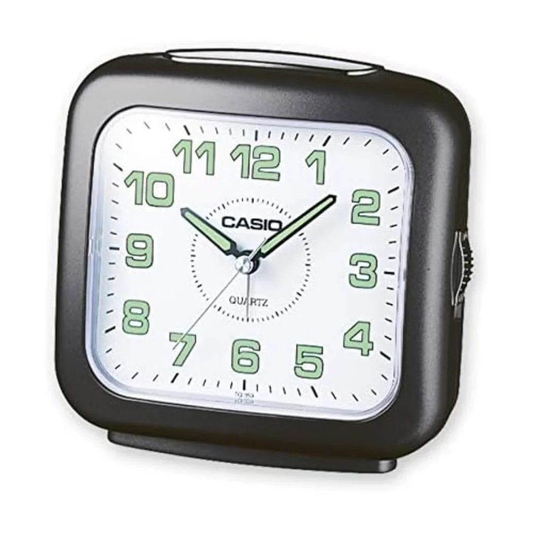 Будильник Casio TQ359/1 Аналоговий Дзвінковий Чорний, фото №1