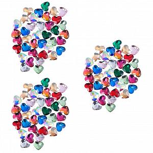 Украшения для ногтей Сердце FRCOLOR 150шт Разные цвета - Фото 1