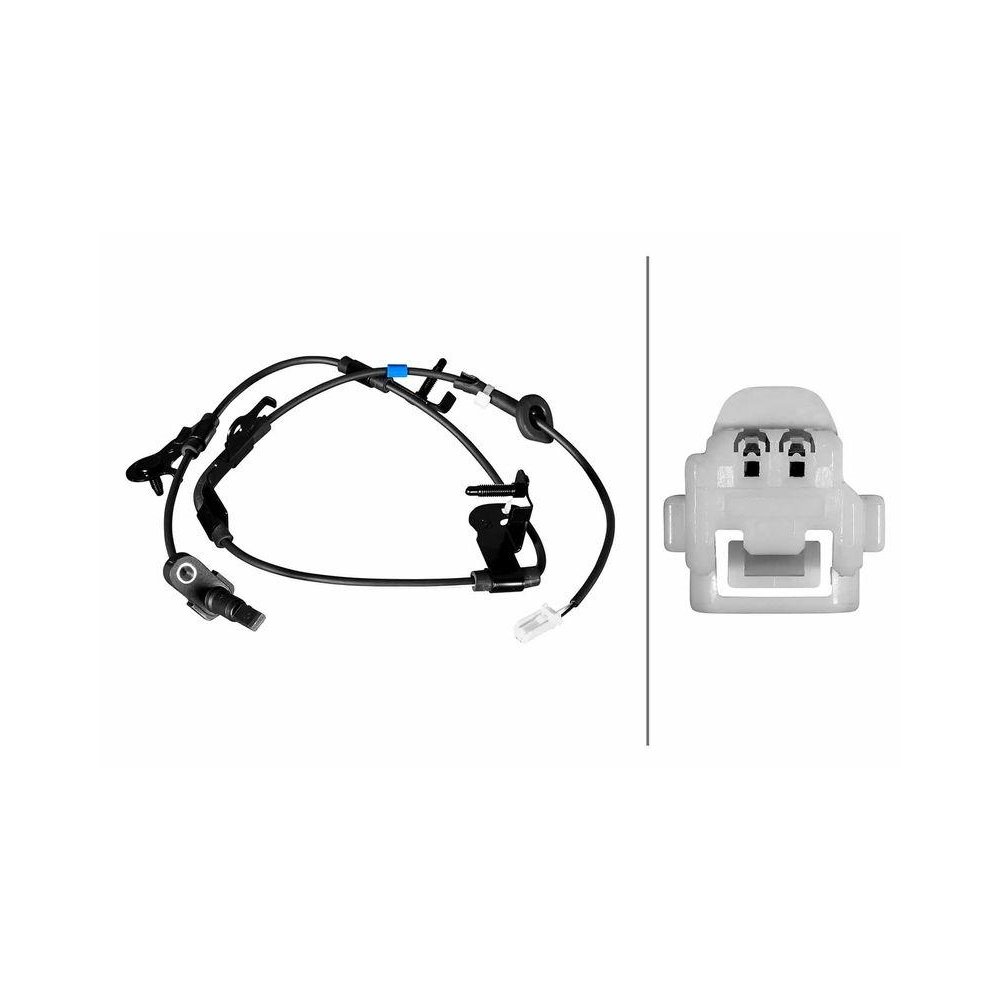 Датчик частоти обертання колеса HELLA 6PU 358 217-541 для TOYOTA LEXUS, задня вісь, фото №1