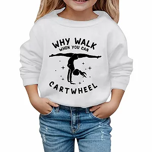 Повсякденна модна дитяча толстовка з принтом літер - Фото 1