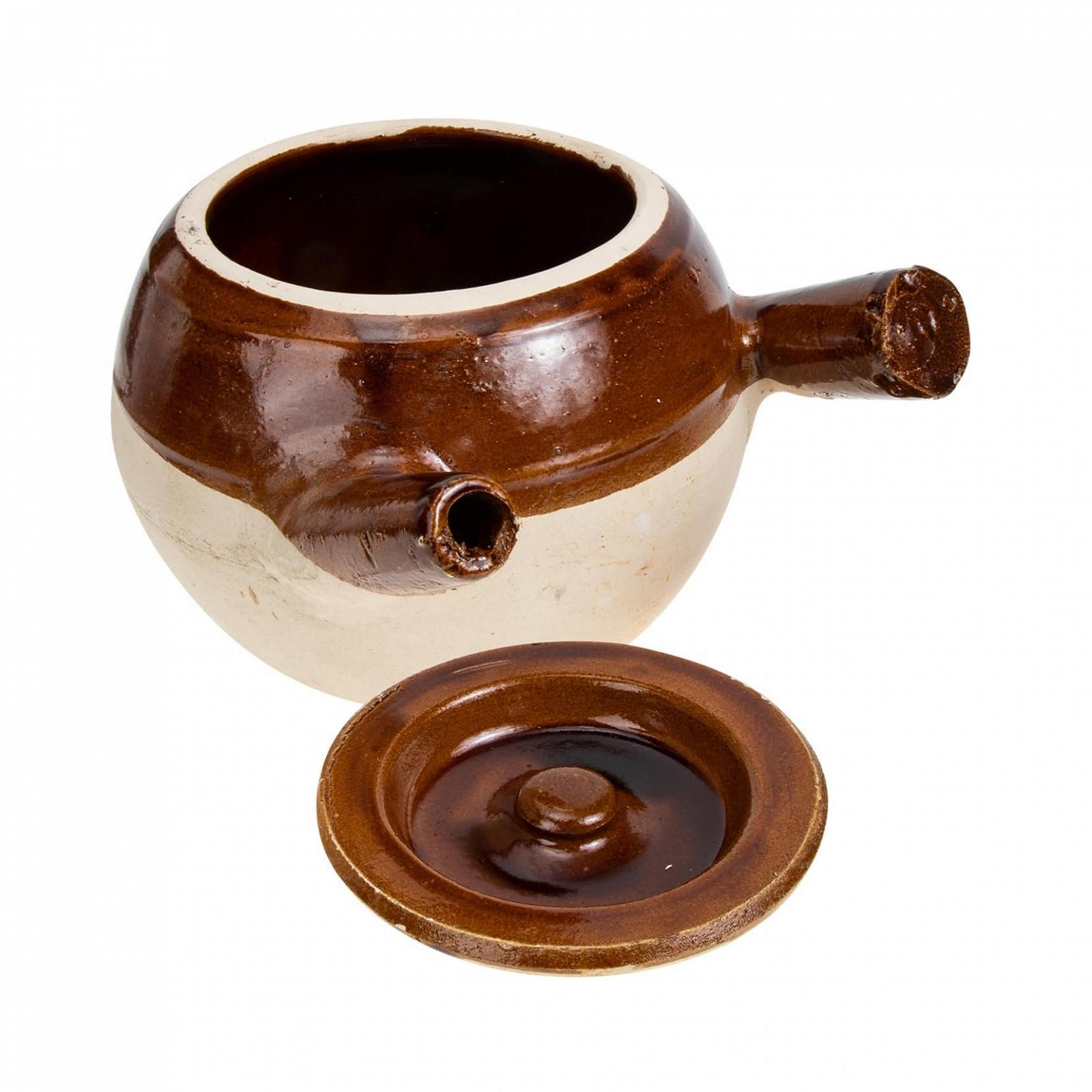 Керамический горшок Luxshiny Clay Pot для приготовления лечебных отваров и чая, фото №1