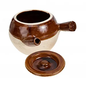 Керамический горшок Luxshiny Clay Pot для приготовления лечебных отваров и чая - Фото 1