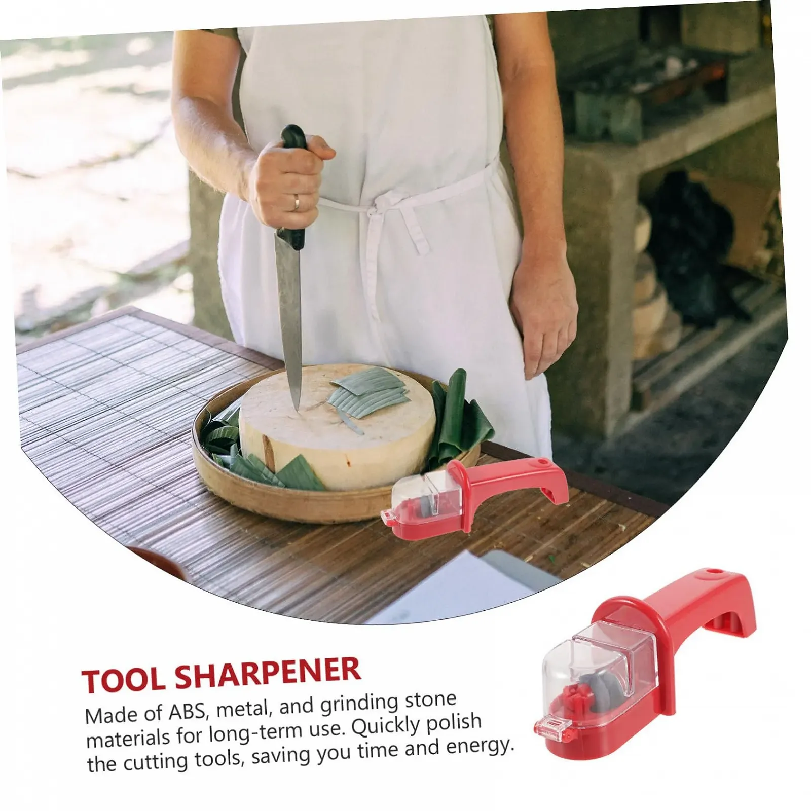 Точилка для ножей TOYANDONA Ergonomic ABS, фото №6