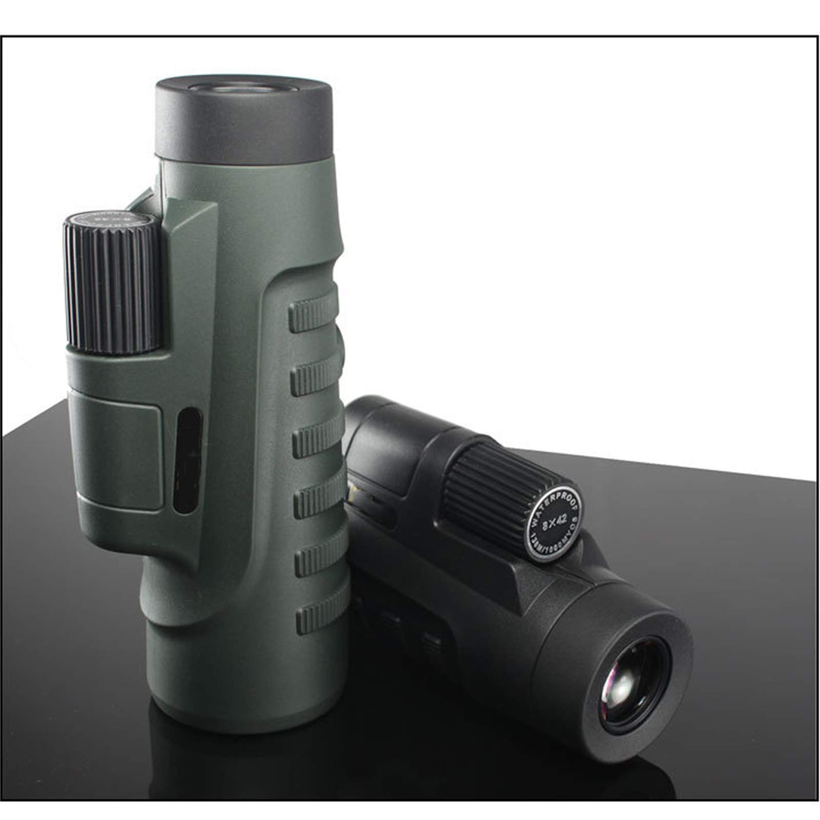 Монокуляр QHYTL 10x42 High Power Life Водостійкий BAK4 Prisma FMC-Lens з адаптером для смартфона, фото №2