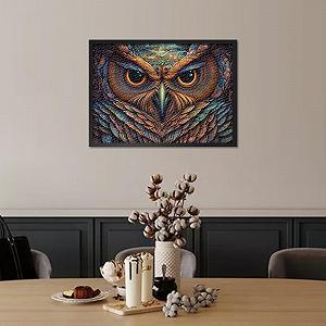 Пазл Mysterious Owl 1000 деталей 19.5 x 27.5 дюймів synthetic.ua - Фото 1