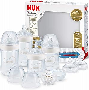 Набор детских бутылочек для кормления NUK Nature Sense 0-18 мес - Фото 1