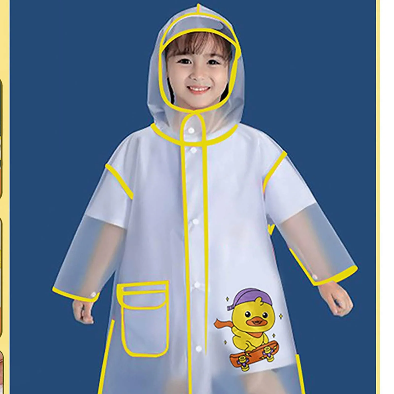 Beokeuioe Довгий дощовий плащ для хлопчиків, фото №2