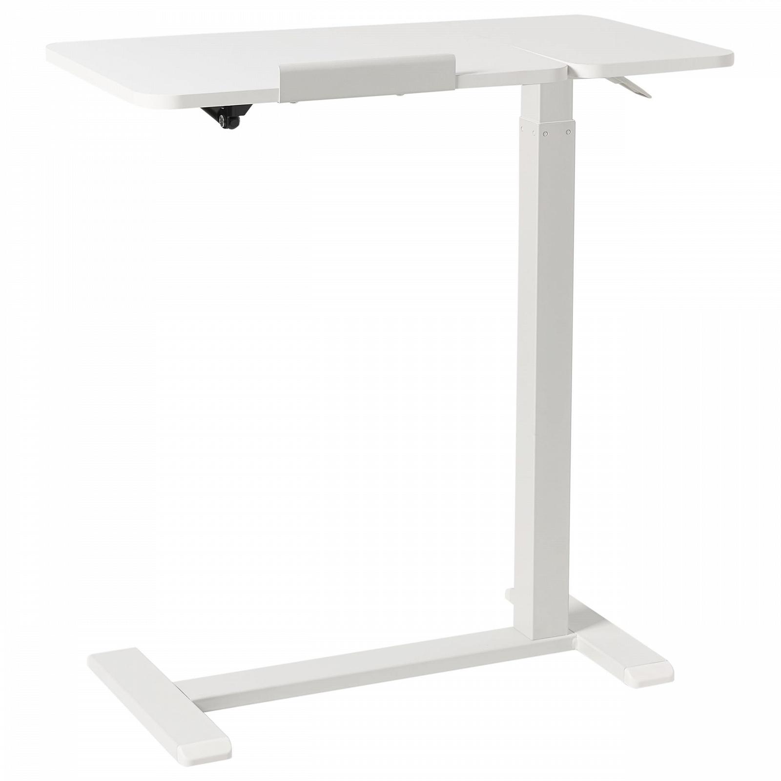 Столик для ноутбука Beliani Schola Регулируемый по высоте 70 x 40 см Белый, фото №5 Столик для ноутбука Beliani Schola Регулируемый по высоте 70 x 40 см Белый, фото №5