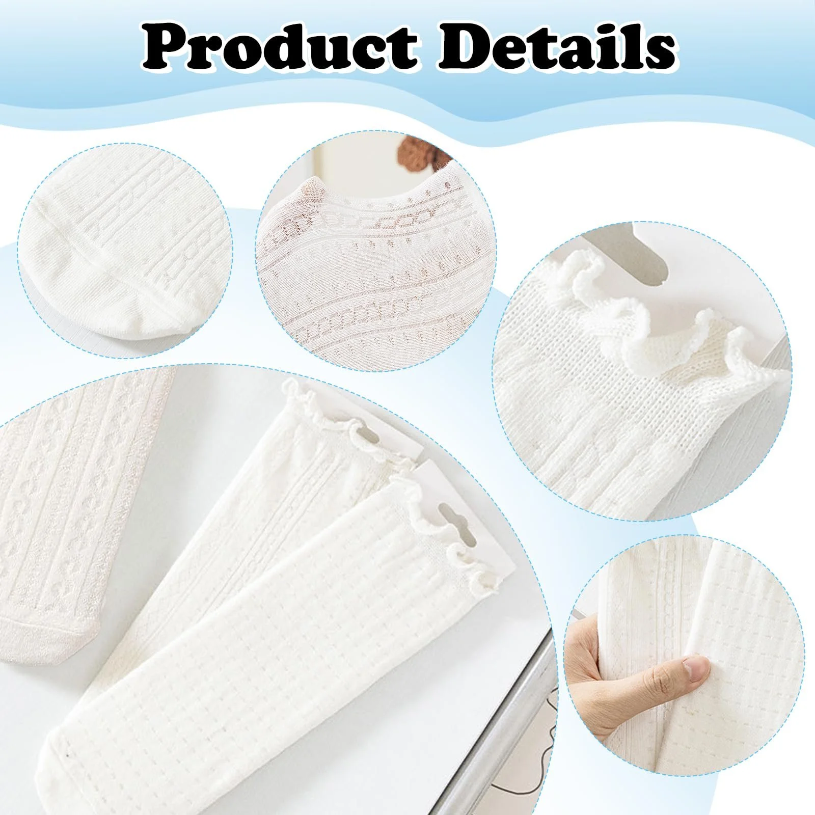 Шкарпетки з рюшами Demen, 8 пар, для жінок, один розмір, фото №2