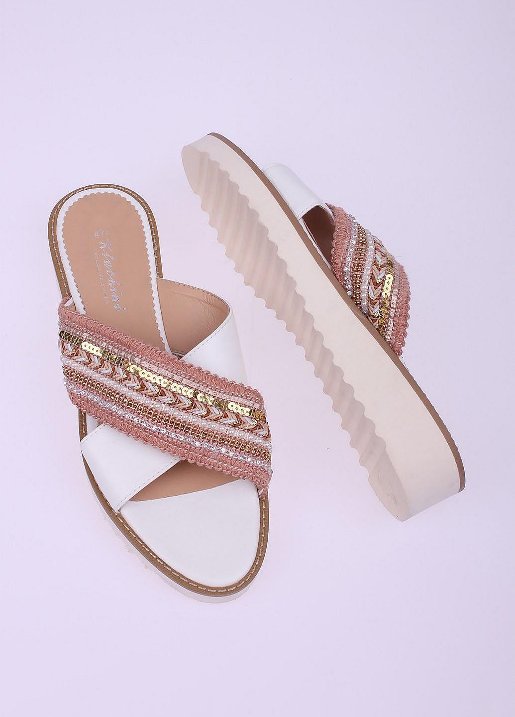 Шлепанцы Kluchini 37 Коричневый (KVG-4745-Brown), фото №7