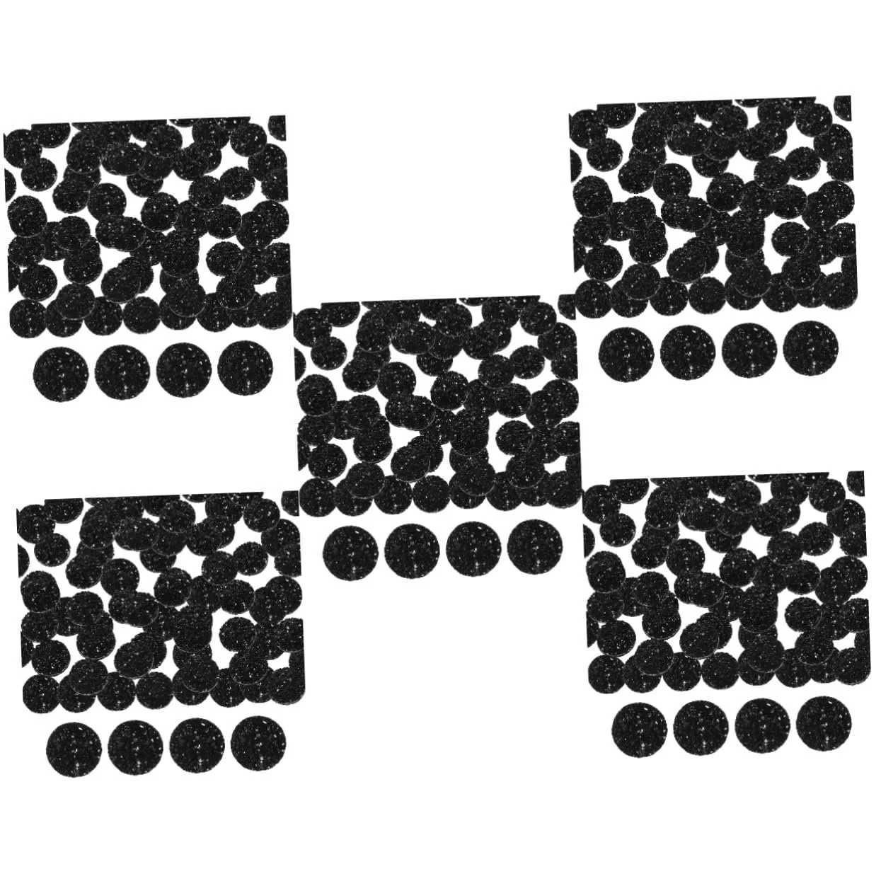 Стразы Healeved с плоской задней стороной, 500 шт, черные, для рукоделия, украшений, одежды, сумок, для творческих проектов, универсальные, фото №1