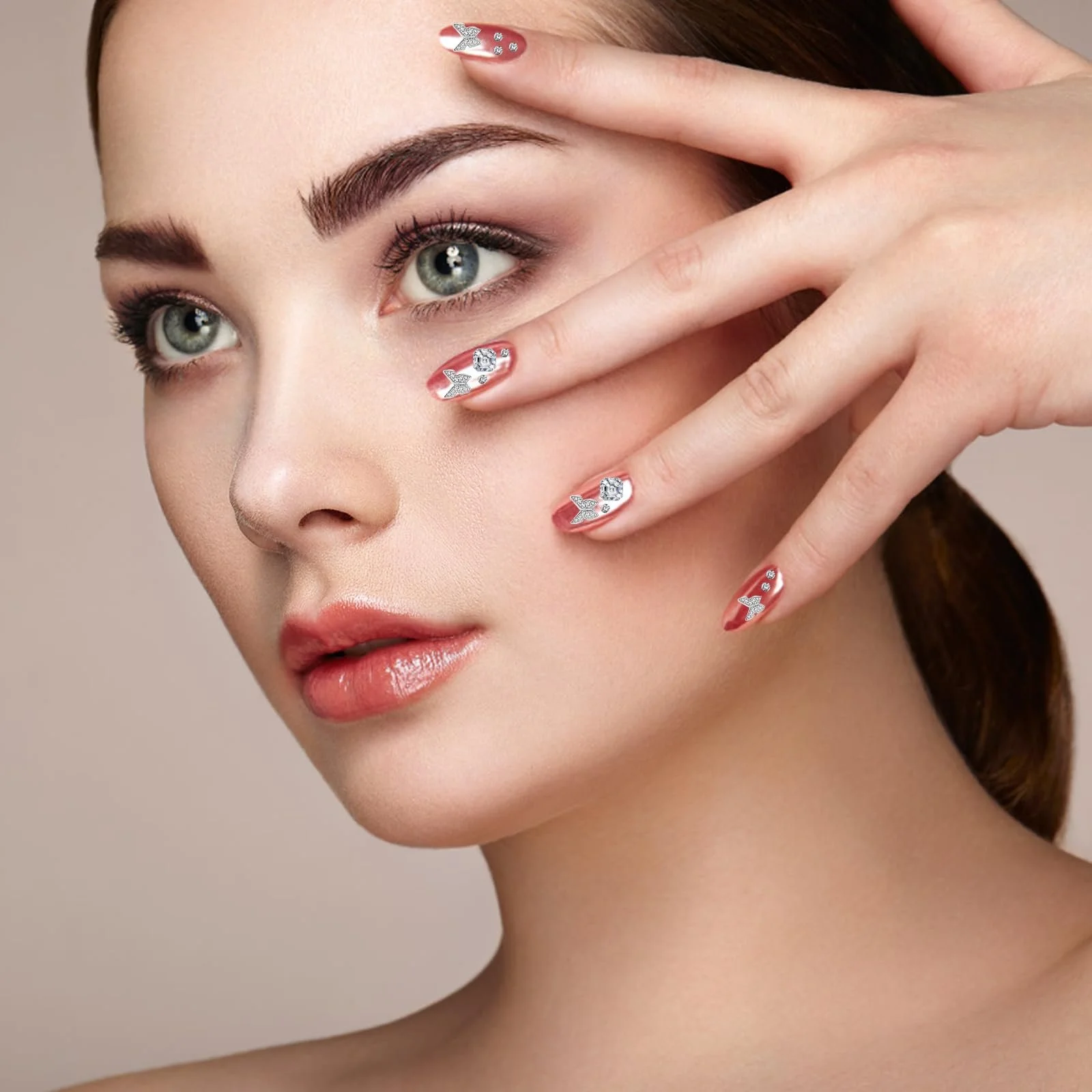 Метелик Метал сріблястий, 25 шт, фото №7 Метелик Метал сріблястий, 25 шт, фото №7