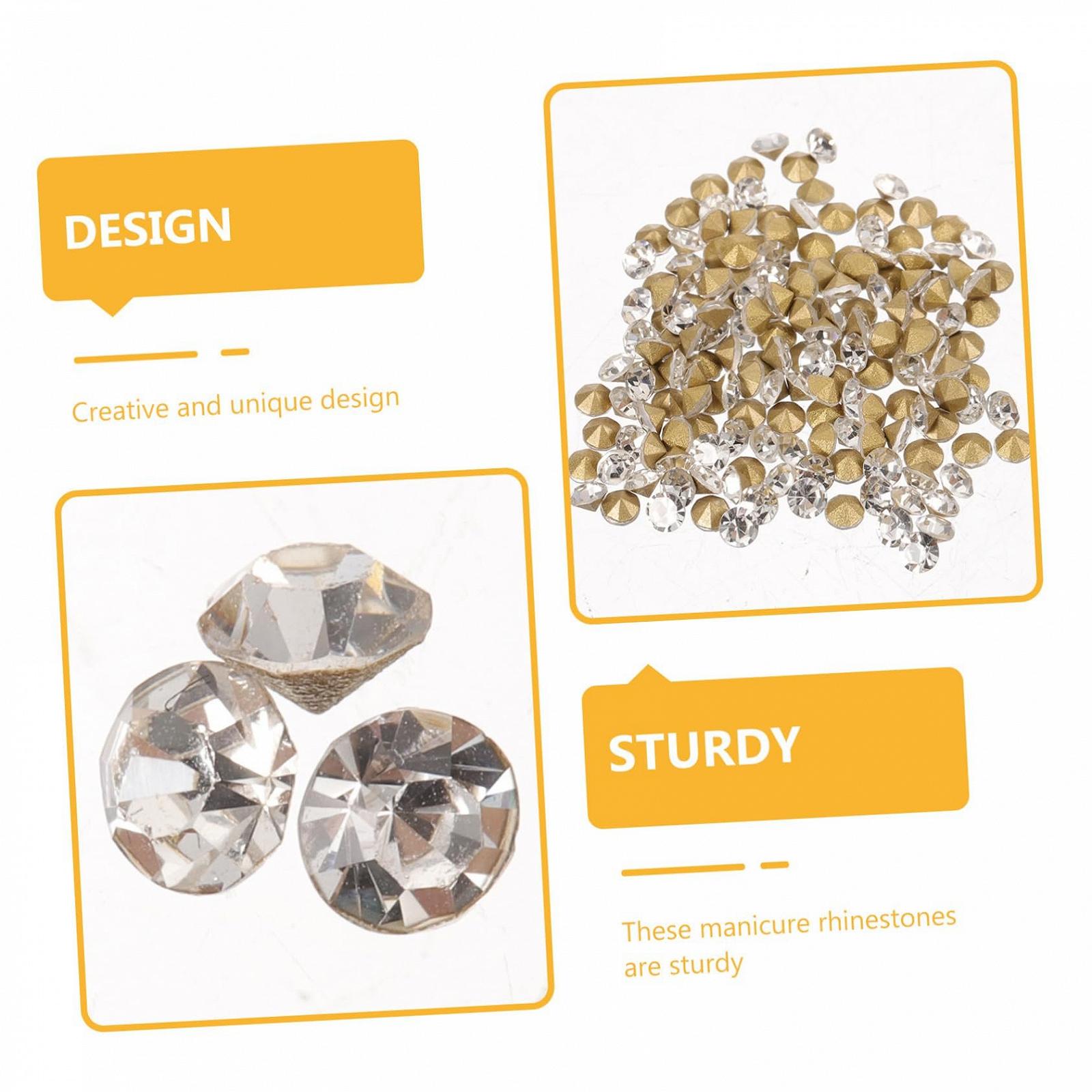 Стразы Healeved для ногтей AB-бриллианты, 1 упаковка, фото №6