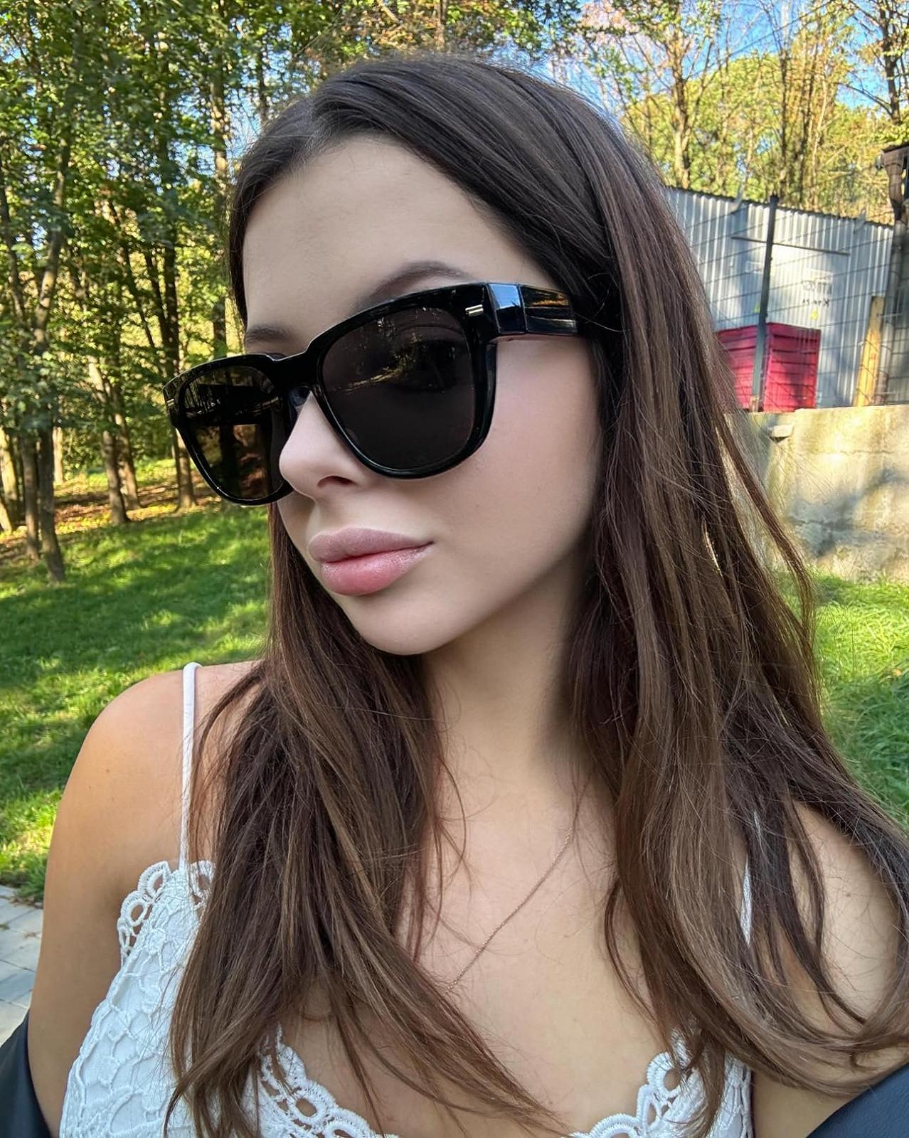 Поляризовані сонцезахисні окуляри для жінок Myiaur UV400 з УФ-захистом, легка оправа TR90, фото №3