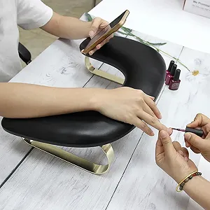 Підставка для рук U-подібна для манікюру зі штучної шкіри synthetic.ua - Фото 1