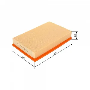 Воздушный фильтр BOSCH 1 457 433 300 для VOLVO - Фото 1