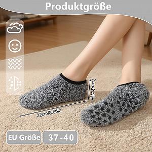 Носки Женские 35-40 Зимние Нескользящие Теплые Пушистые с Пупырышками, 4 пары synthetic.ua - Фото 1