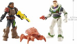 Фігурки та аксесуари Buzz Lightyear Space Ranger Defence, ексклюзивний набір, приблизно 13 см заввишки, 2 фігурки, жуки та інструменти synthetic.ua - Фото 1