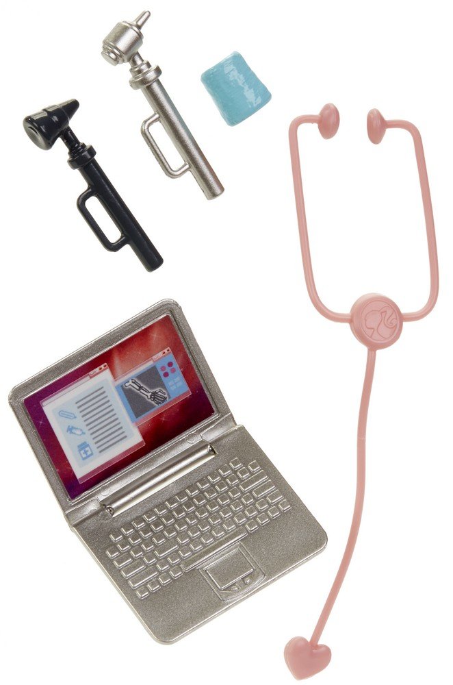 Лялька Mattel Barbie DKJ12 Педіатр & Ігровий Набір, фото №4