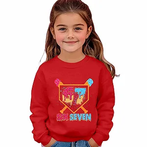 Толстовка для дівчинки з принтом - Фото 1