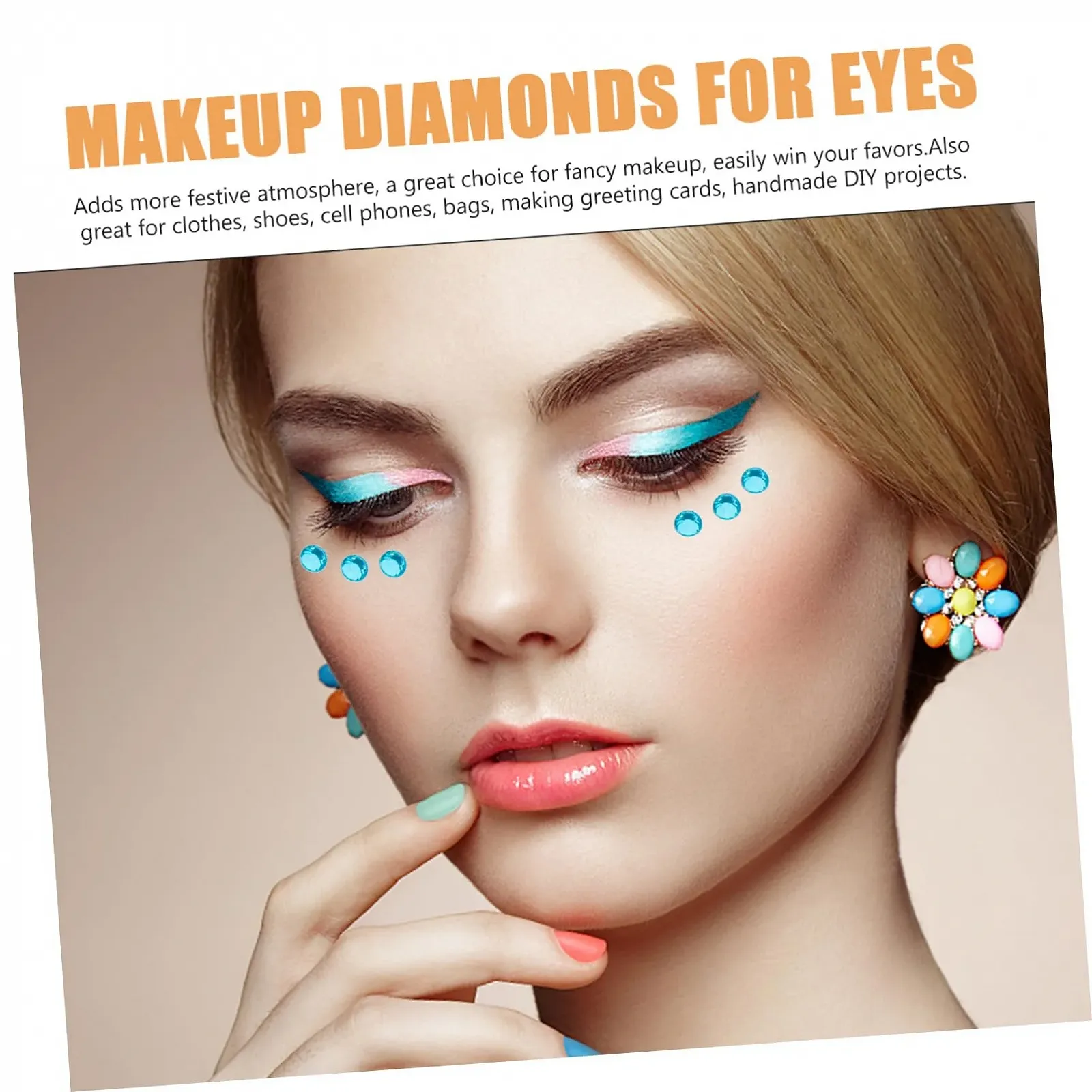 Стразы FRCOLOR 3 листа, наклейки для лица и тела, самоклеящиеся блестки для макияжа и рукоделия, различные дизайны для фестивалей, вечеринок и косплея, фото №8 Стразы FRCOLOR 3 листа, наклейки для лица и тела, самоклеящиеся блестки для макияжа и рукоделия, различные дизайны для фестивалей, вечеринок и косплея, фото №8