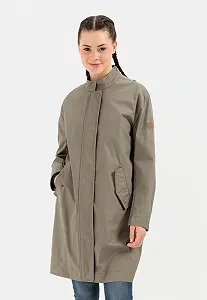 Водонепроникне пальто camel active Жіноче з коміром-стійкою synthetic.ua - Фото 1