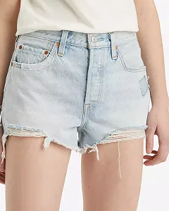 Жіночі шорти Levis - 501 Original Short Feeling Cheeky Short - Womens - 26 synthetic.ua - Фото 1