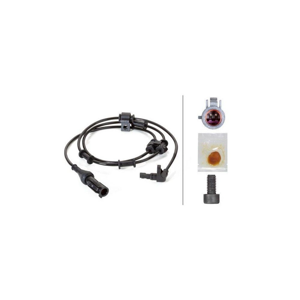 Датчик частоти обертання колеса HELLA 6PU 230 040-611 для FORD, передня вісь, фото №1 Датчик частоти обертання колеса HELLA 6PU 230 040-611 для FORD, передня вісь, фото №1