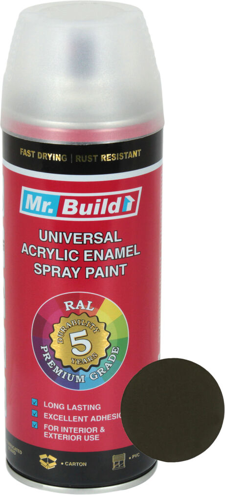 Фарба-спрей Mr Build Жовтий оливковий 400мл RAL 6014 Mr B 46_6014M, фото №1
