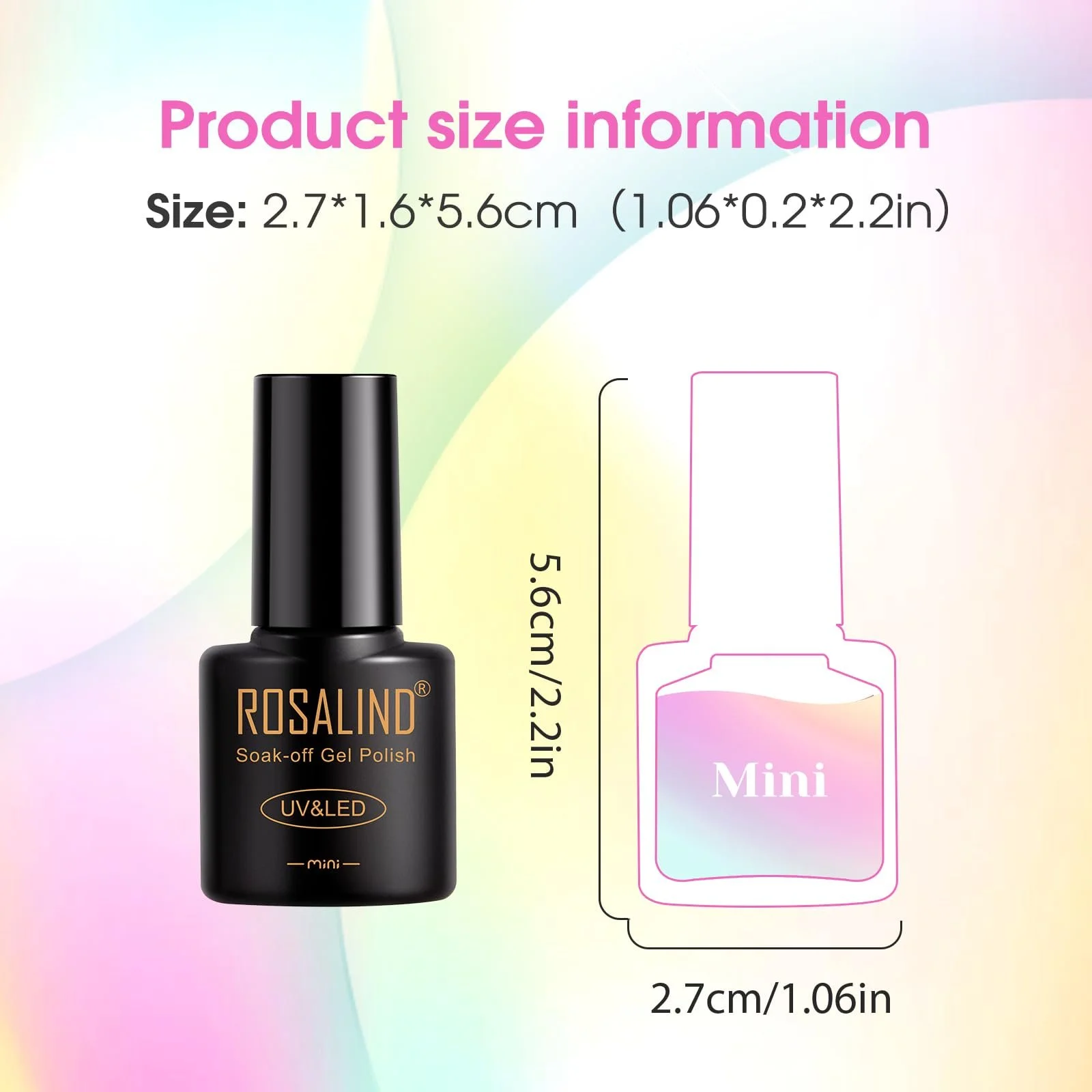Гель-лак ROSALIND Набір 100 шт, фото №9