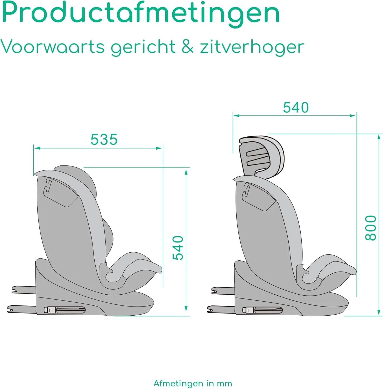 Дитяче автокрісло Bebeconfort RevolveFix 360 i-Size / З поворотом на 360 градусів / 0-12 років / 40-150 см / Чорне, фото №7