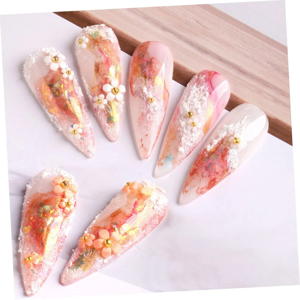 Украшения для ногтей Mikinona, диски для дизайна ногтей, аксессуары для маникюра, украшения для ногтей для DIY проектов, фото №5