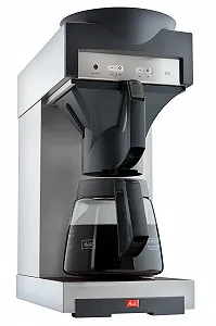 Капельная кофеварка Melitta 17M 1.8 L со стеклянным кувшином и плитой для подогрева Черная - Фото 1