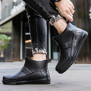 Мужские резиновые сапоги FNKDOR Wellington Ankle Boots synthetic.ua - Фото 1
