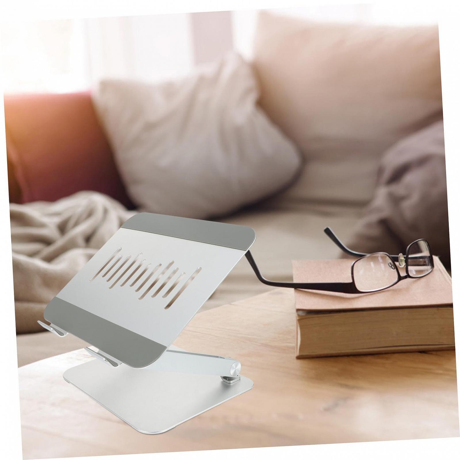 Подставка для ноутбука Алюминий Портативная и эргономичная подставка для ноутбуков для дома и путешествий Компактный дизайн, фото №3