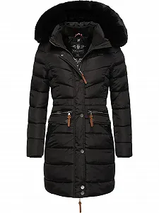 Женское зимнее пальто Navahoo Paula, теплое стеганое пальто, длинное, с капюшоном - Фото 1