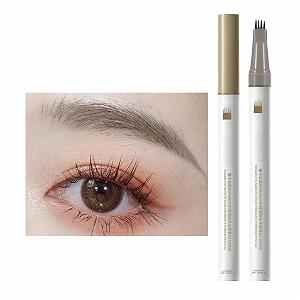 Олівець для брів Microblading 2024 3D з 4 наконечниками Коричневий 13,3*2*1,5 см - Фото 1