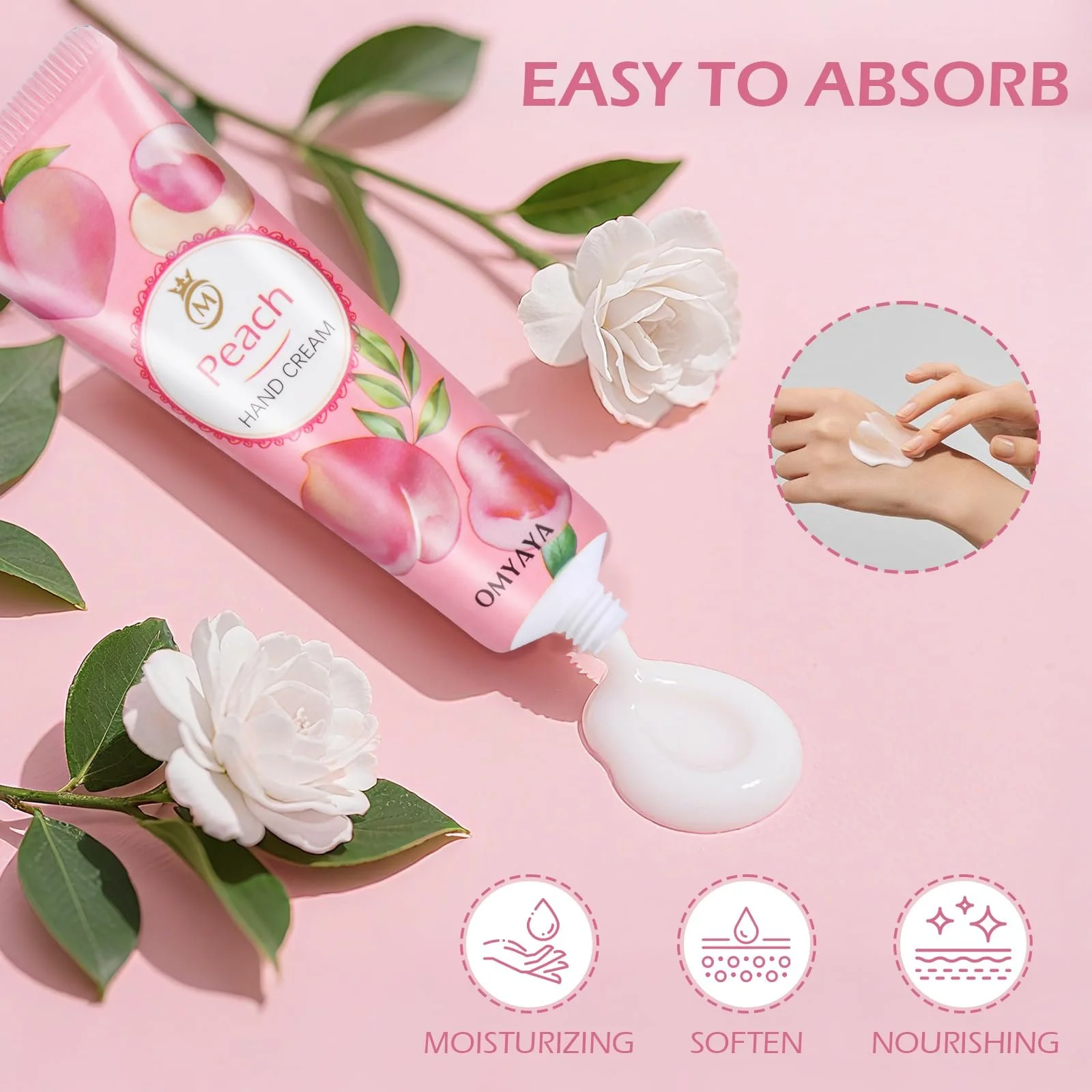 Набор кремов для рук 60 шт, Мини-набор кремов для рук для женщин, Маленький увлажняющий крем для рук и ног для очень сухих рук, Маленький подарок для женщин, Рождественские подарки, Подарок на день рождения, фото №4