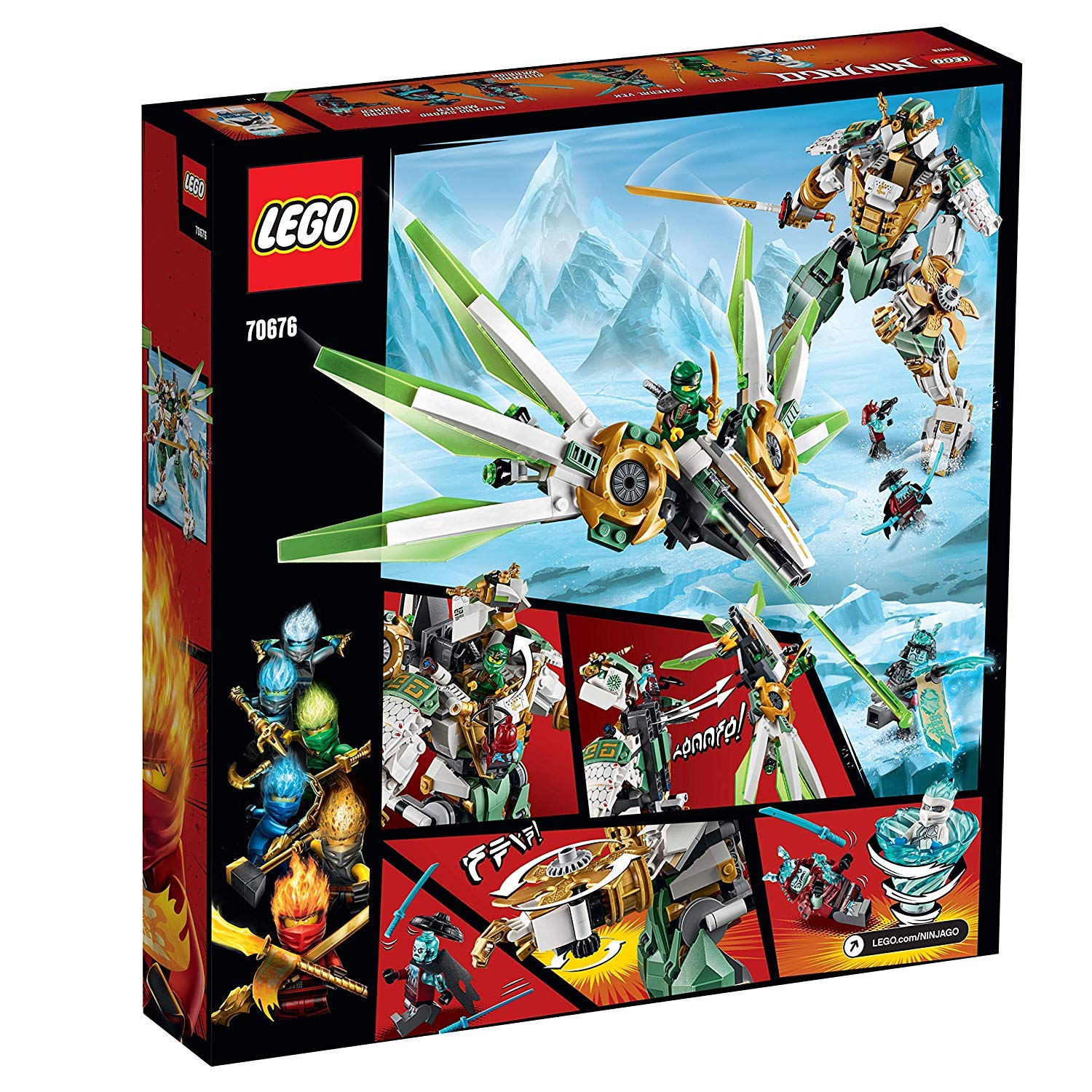 Конструктор Lego Ninjago 70676 Titan Mech Action Figure Lloyds, фото №7