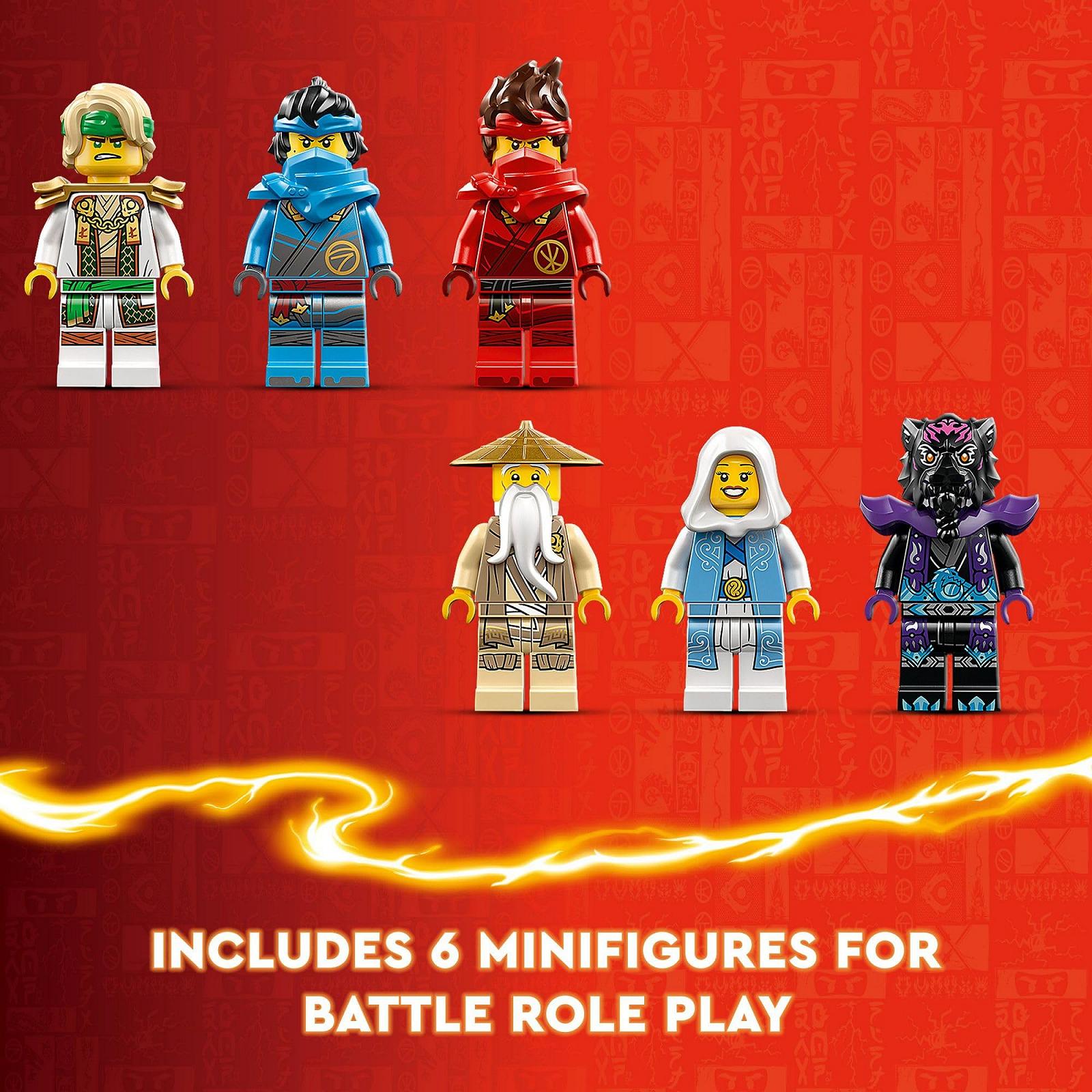 Конструктор LEGO Ninjago 71819 Дракон Кам'яний Храм з 6 фігурками ніндзя, фото №6