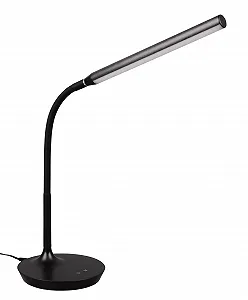 Настільна лампа Reality Leuchten Toro R57641102 LED Touch Dimmer Flex Arm Matte Black - Фото 1