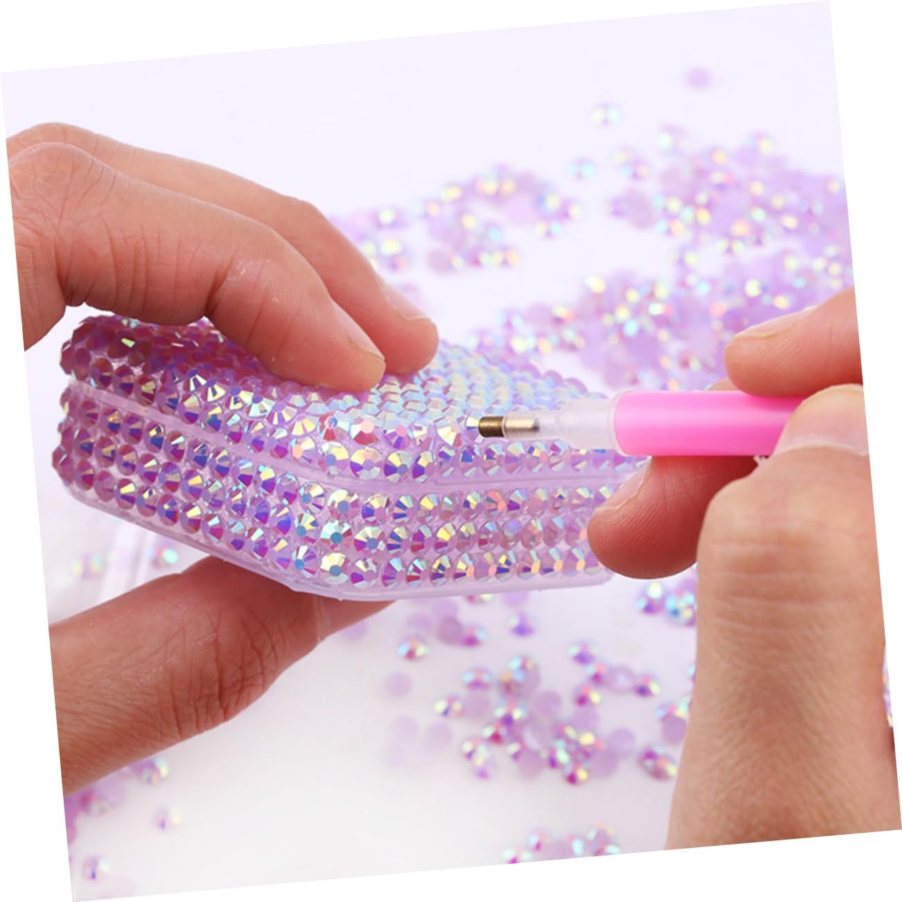 Стразы AB для маникюра Блестящие декоративные украшения DIY смола блестки детали аксессуары, фото №6