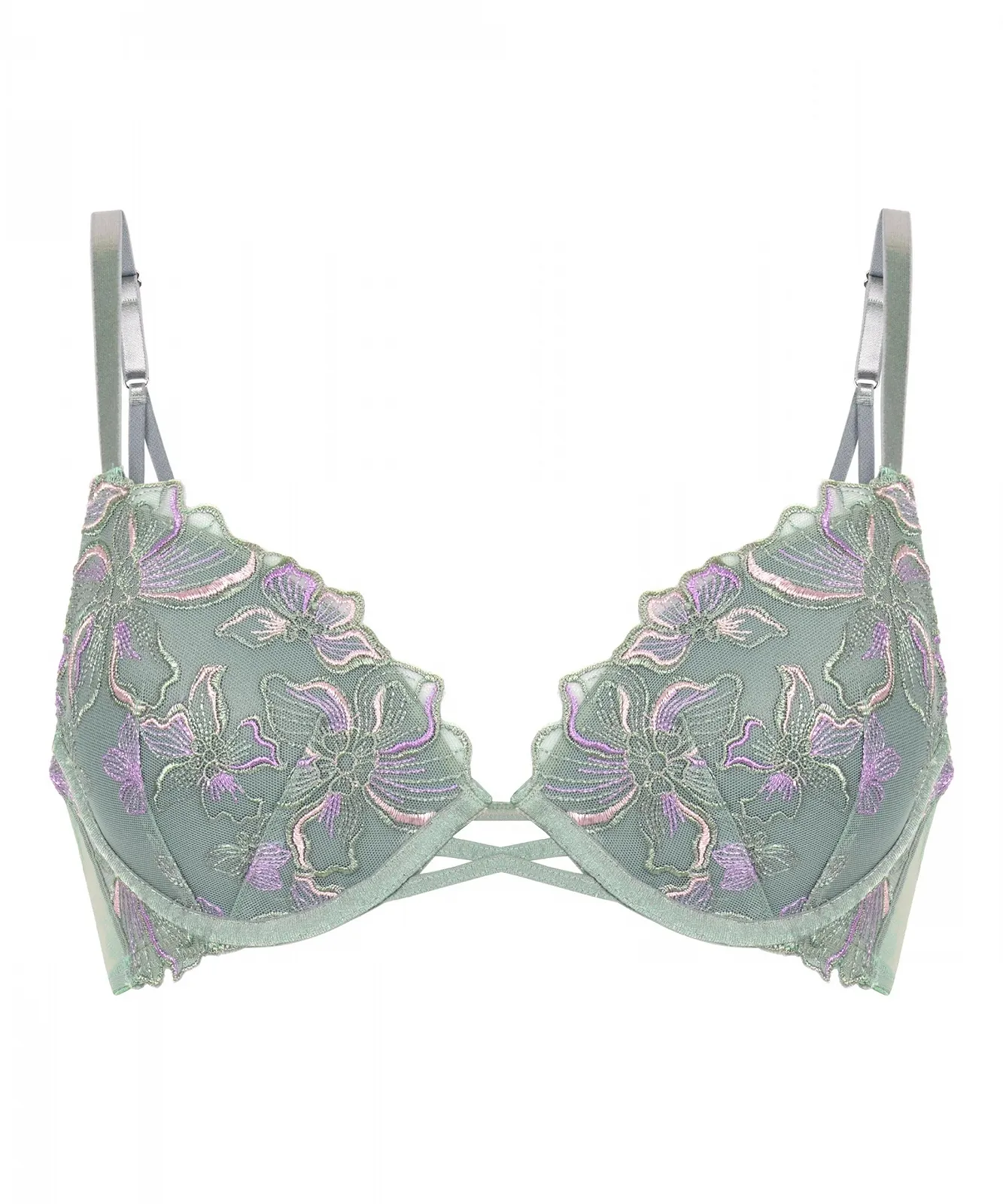 Бюстгальтер Hunkemöller Lauren формована чашка на кісточках 85D Світло-зелений, фото №1