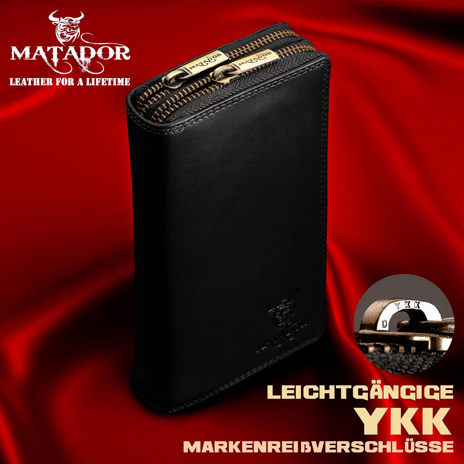 Гаманець жіночий Matador Long Вінтажний 3628-vintage Чорний, фото №6