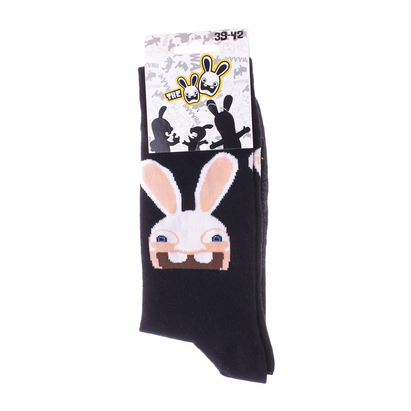 Носки LAPINS CRETINS TETE LAPIN Черный 39-42, фото №2