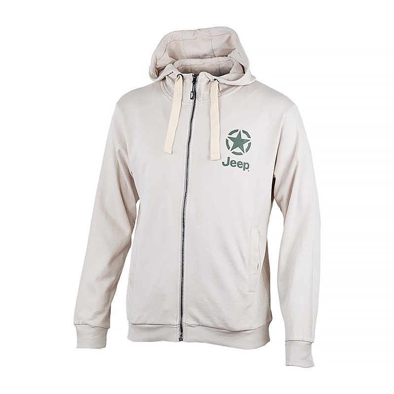 Джемпер JEEP HOODED SWEATSHIRT FULL ZIP STAR&JEEP XL, фото №1